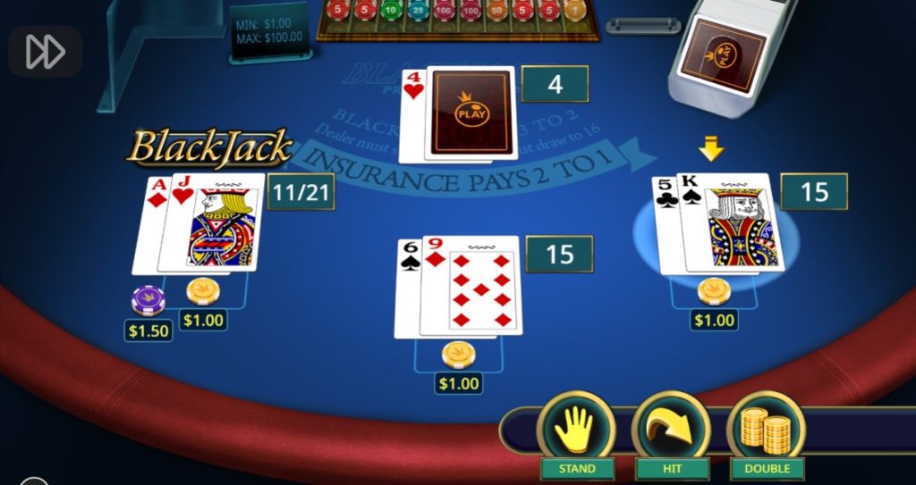 Multi-Hand Blackjack